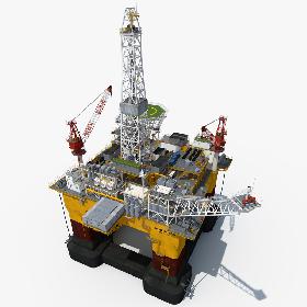 Oil Rig Platform